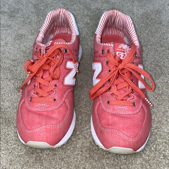 new balance salmon pink